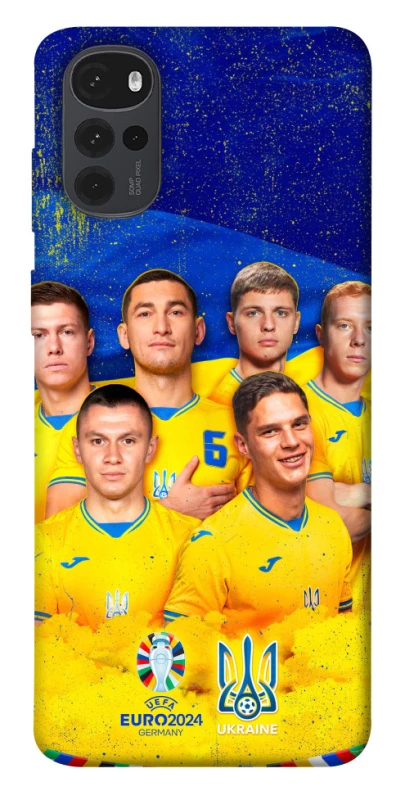 Чохол на Motorola Moto G22 Збірна України v2 фото 1 з 1