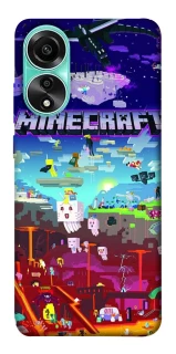 Чохол на Oppo A78 4G Minecraft world фото 1 з 1