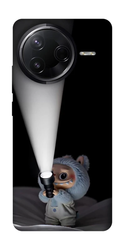 Чохол на Infinix Note 50 Pro Labubu with flashlight ver.3 фото 1 з 1