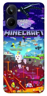 Чехол на Realme 10 4G Minecraft world фото 1 из 1