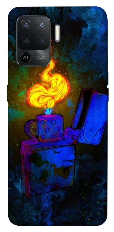 Чохол на Oppo Reno 5 Lite Запальничка фото 1 з 1