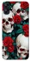 Чехол на Samsung Galaxy A04e skull and rose фото 1 из 1