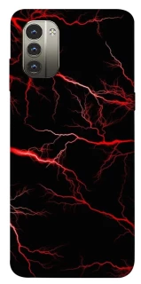 Чехол на Nokia G11 Красная молния фото 1 из 1
