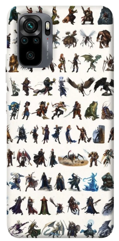 Чехол на Xiaomi Redmi Note 10 / Note 10s Character Selection фото 1 из 1