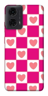 Чохол на Motorola Moto G04 Chess heart фото 1 з 1