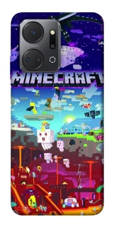 Чохол на Huawei Honor X7a Minecraft world фото 1 з 1
