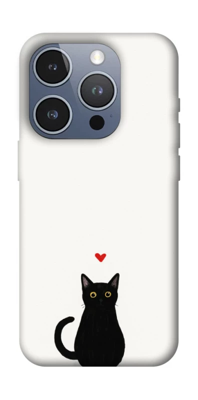 Чохол на Apple iPhone 16 Pro cat in love фото 1 з 1