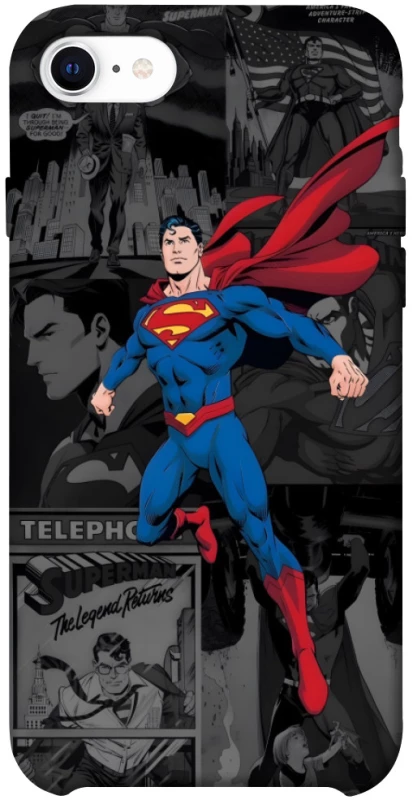 Чехол на Apple iPhone SE (2020) superman comics фото 1 из 1