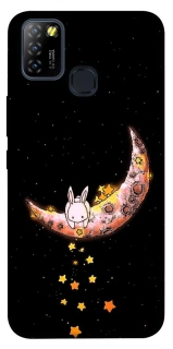 Чехол на Infinix Hot 10 Lite Moon rabbit фото 1 из 1