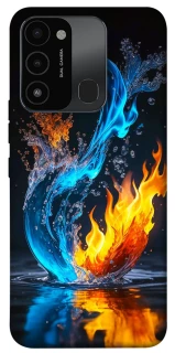 Чохол на TECNO Spark 8C Water And Fire фото 1 з 1