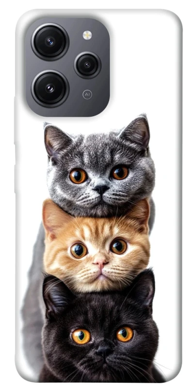 Чохол на Xiaomi Redmi 12 Гарні котики фото 1 з 1