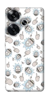 Чохол на Xiaomi Poco F6 Rick and Morty style фото 1 з 1