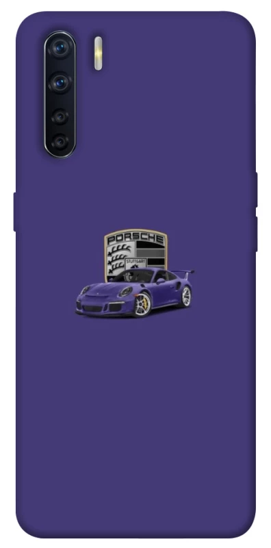 Чехол на Oppo A91 Porsche purple фото 1 из 1