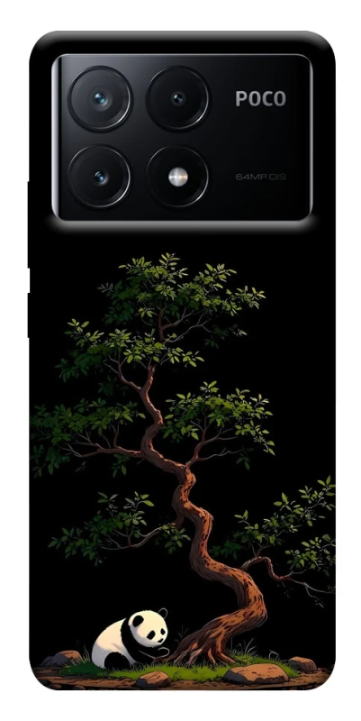 Чехол на Xiaomi Poco X6 Panda and tree фото 1 из 1