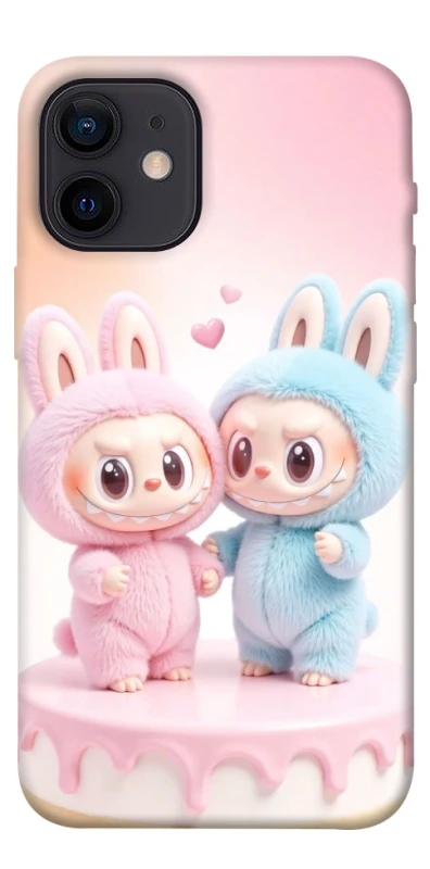 Чехол на Apple iPhone 12 mini (5.4") Labubu Twins фото 1 из 1