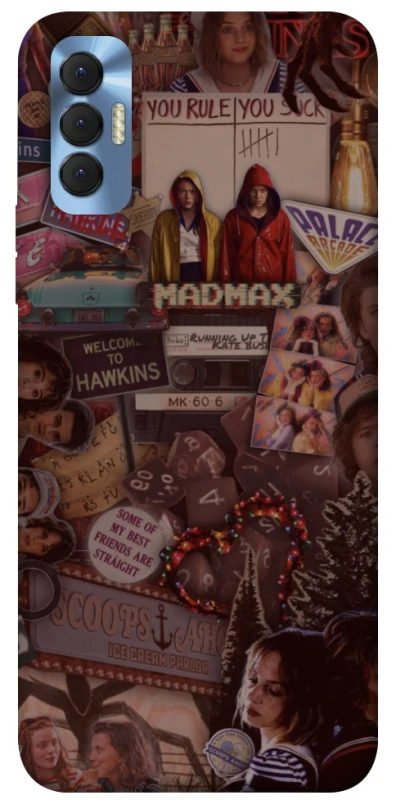 Чохол на TECNO Spark 8P Stranger Things ver.25 фото 1 з 1