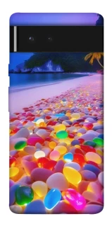 Чехол на Google Pixel 6 Светящиеся камни на берегу фото 1 из 1