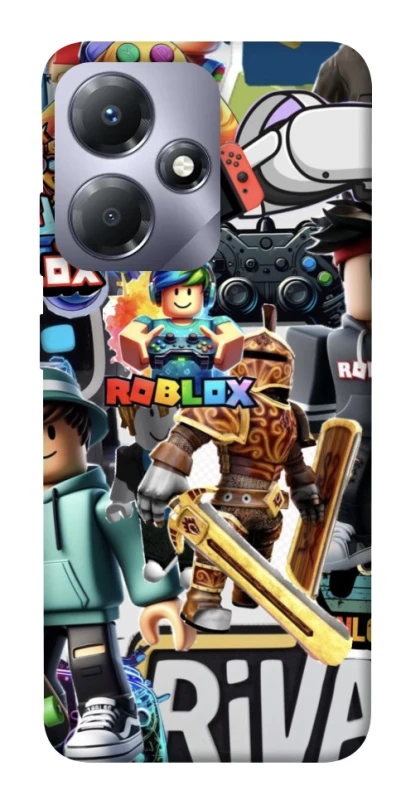 Чохол на Infinix Hot 30i Roblox collage ver.1 фото 1 з 1