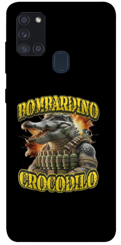 Чохол на Samsung Galaxy A21s Bombardino Crocodilo фото 1 з 1
