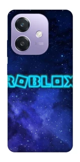 Чехол на Oppo A40m Roblox Space Logo Blue фото 1 из 1