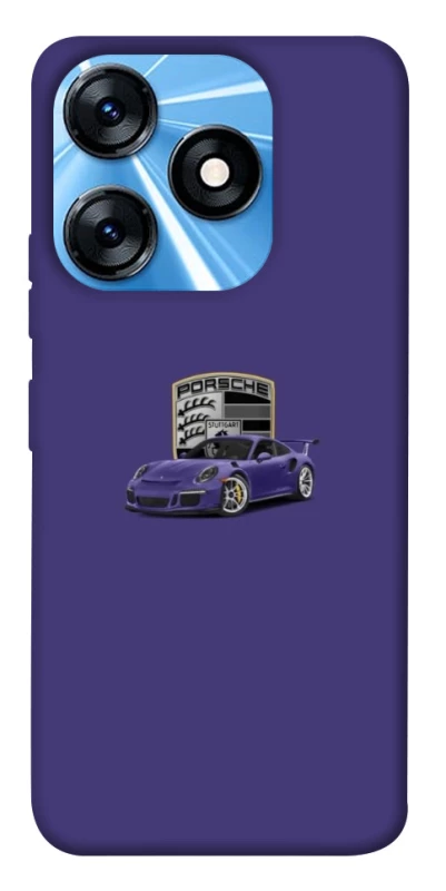 Чохол на TECNO Spark 10 Porsche purple фото 1 з 1