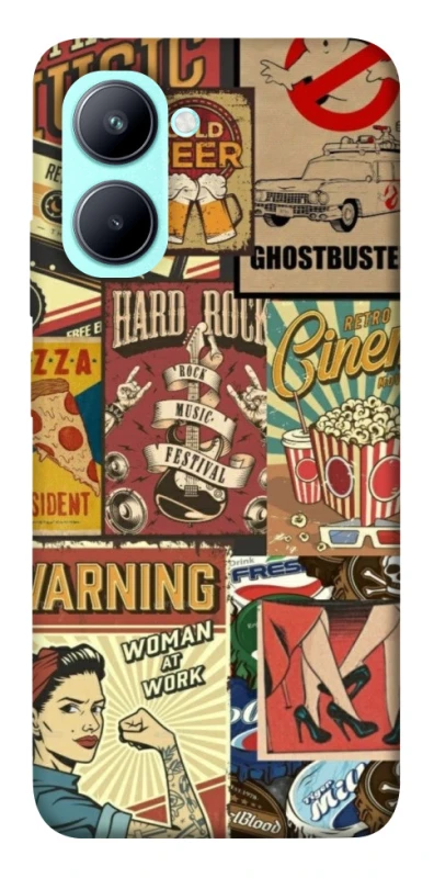 Чохол на Realme C33 Retro collage ver.2 фото 1 з 1