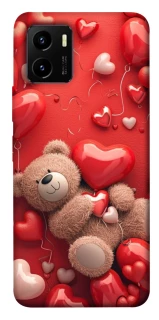 Чехол на Vivo Y15s bear in hearts фото 1 из 1