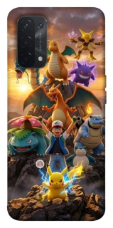 Чехол на Oppo A54 5G / A74 5G Pokemon фото 1 из 1