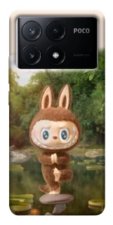 Чехол на Xiaomi Poco X6 Labubu Yoga фото 1 из 1