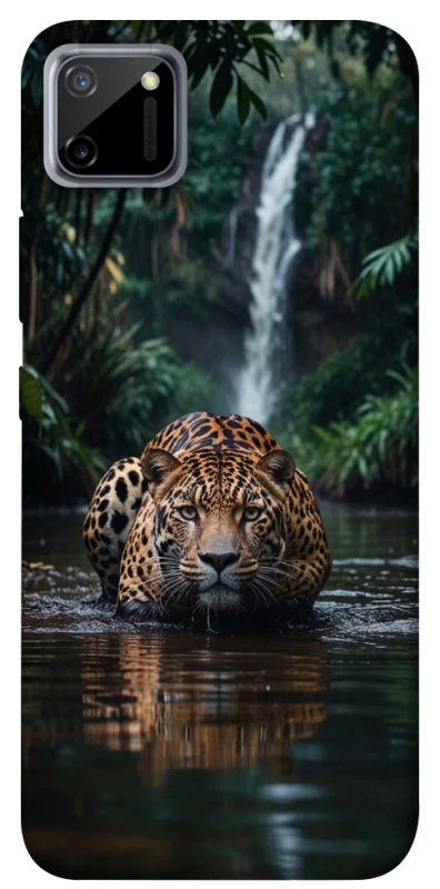 Чохол на Realme C11 Leopard in water фото 1 з 1