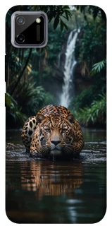 Чехол на Realme C11 Leopard in water фото 1 из 1
