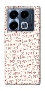 Чохол на Infinix Note 40 4G Love aesthetic ver.4 фото 1 з 1