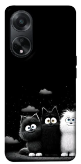 Чохол на Oppo A58 4G Three Cats фото 1 з 1