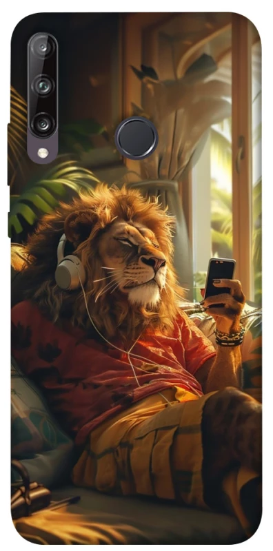 Чехол на Huawei P40 Lite E Лев v2 фото 1 из 1