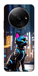 Чехол на Xiaomi Redmi A3 Cyber cat фото 1 из 1