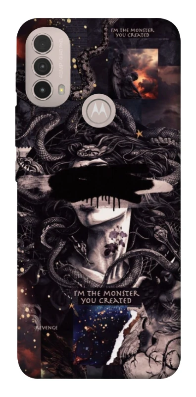 Чехол на Motorola Moto E40 Monster you created фото 1 из 1