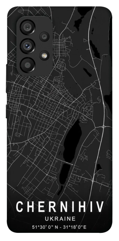 Чохол на Samsung Galaxy A53 5G Chernihiv map фото 1 з 1