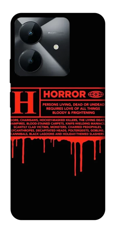 Чехол на Realme Note 60x Horror Halloween фото 1 из 1
