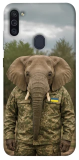 Чехол на Samsung Galaxy M11 Слон защитник фото 1 из 1