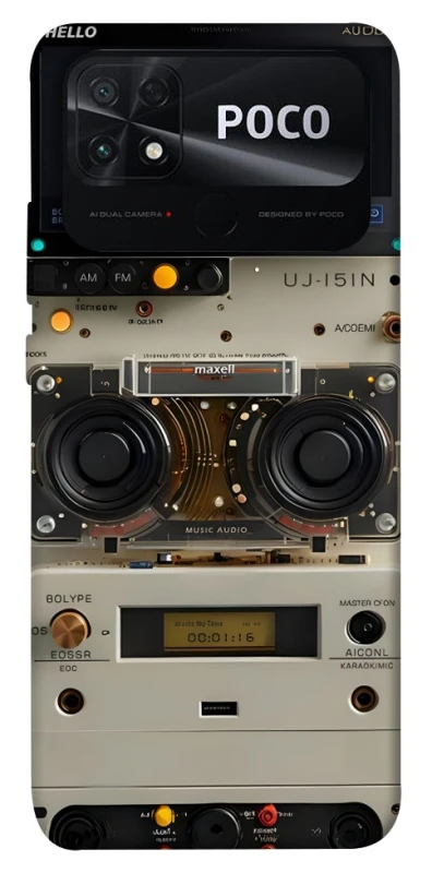 Чохол на Xiaomi Poco C40 Audio panel фото 1 з 1