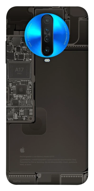 Чехол на Xiaomi Redmi K30 iPhone 17 фото 1 из 1