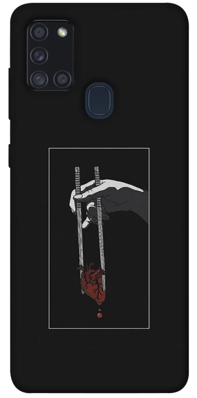 Чохол на Samsung Galaxy A21s Палички серцеїда фото 1 з 1