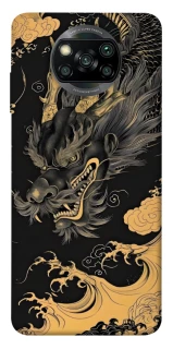 Чохол на Xiaomi Poco X3 NFC / Poco X3 Pro gold dragon фото 1 з 1