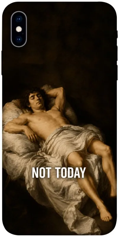 Чохол на Apple iPhone X (5.8") Not Today фото 1 з 1