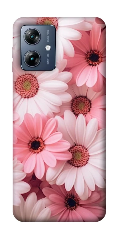 Чехол на Motorola Moto G54 Power Розовые цветы v2 фото 1 из 1