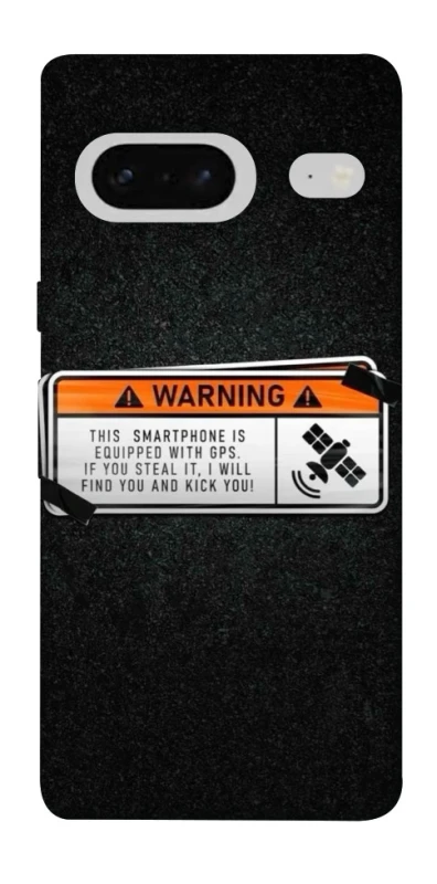 Чохол на Google Pixel 7 Warning фото 1 з 1