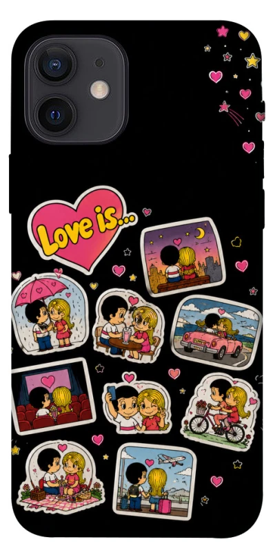 Чехол на Apple iPhone 12 (6.1") Love is ver.3 фото 1 из 1
