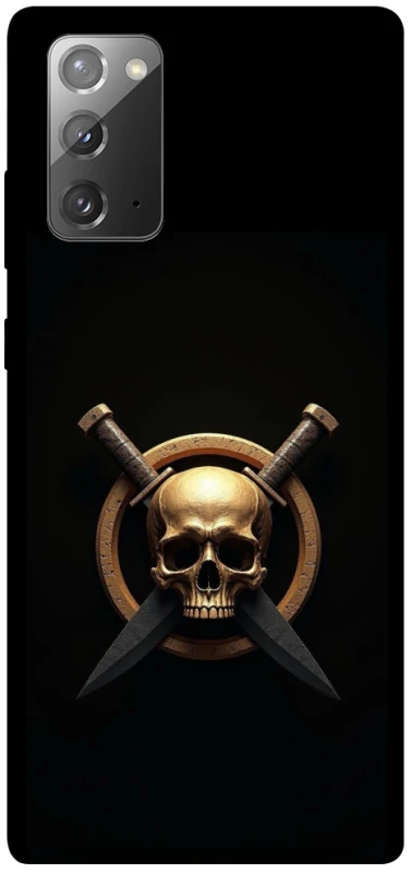 Чехол на Samsung Galaxy Note 20 Golden Skull фото 1 из 1
