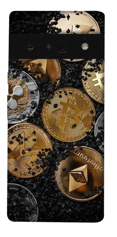 Чехол на Google Pixel 6 Pro Many coins v2 фото 1 из 1