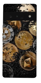 Чехол на Google Pixel 6 Pro Many coins v2 фото 1 из 1